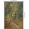 image:imageKate and Laurel Framed Canvas Wall Art Print Forest interior by Leopold Horovitz by Nostalgia Prints 23 x 33 Sylvie Walnut Frame Traditional Landscape Art for Wall Decor