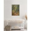 image:imageKate and Laurel Framed Canvas Wall Art Print Forest interior by Leopold Horovitz by Nostalgia Prints 23 x 33 Sylvie Walnut Frame Traditional Landscape Art for Wall Decor