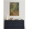 image:imageKate and Laurel Framed Canvas Wall Art Print Forest interior by Leopold Horovitz by Nostalgia Prints 23 x 33 Sylvie Walnut Frame Traditional Landscape Art for Wall Decor