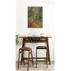 image:imageKate and Laurel Framed Canvas Wall Art Print Forest interior by Leopold Horovitz by Nostalgia Prints 23 x 33 Sylvie Walnut Frame Traditional Landscape Art for Wall Decor