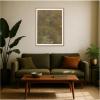 image:imageKate and Laurel Framed Canvas Wall Art Print Hillside with Trees Jamaica Frederic Church by The Smithsonian American Art Museum 28 x 38 Sylvie Dark Gold Frame Traditional Landscape Art for Wall
