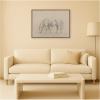 image:imageKate and Laurel Framed Canvas Wall Art Print Horse Grazing by Sawrey Gilpin by Nostalgia Prints 38 x 28 Sylvie Walnut Frame Traditional Animal Art for Wall Decor