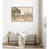 image:imageKate and Laurel Framed Canvas Wall Art Print Joshua Tree No 2 by Alicia Bock 41 x 28 Sylvie Walnut Frame Rustic Farmhouse Landscape Art for Wall Decor