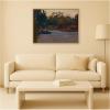 image:imageKate and Laurel Framed Canvas Wall Art Print Landscape Sketch Jan Stanislawski by Nostalgia Prints 42 x 32 Sylvie Natural Frame Modern Contemporary Landscape Art for Wall Decor