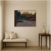 image:imageKate and Laurel Framed Canvas Wall Art Print Landscape Sketch Jan Stanislawski by Nostalgia Prints 42 x 32 Sylvie Natural Frame Modern Contemporary Landscape Art for Wall Decor
