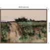 image:imageKate and Laurel Framed Canvas Wall Art Print Landscape Sketch by De Lancey Gill by The Smithsonian American Art Museum 38 x 28 Sylvie Walnut Frame Rustic Farmhouse Landscape Art for Wall Decor