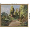 image:imageKate and Laurel Framed Canvas Wall Art Print Parklandschaft Olga Wisinger Florian by Nostalgia Prints 42 x 34 Castellan Gold Frame Traditional Landscape Art for Wall Decor