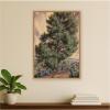 image:imageKate and Laurel Framed Canvas Wall Art Print Sandow Pine Tree by The Smithsonian American Art Museum 23 x 33 Sylvie Natural Frame Traditional Landscape Art for Wall Decor