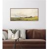 image:imageKate and Laurel Framed Canvas Wall Art Print Sheep Grazing By The Coast by Henry Andrew Harper by Nostalgia Prints 40 x 18 Sylvie Walnut Frame Traditional Landscape Art for Wall Decor