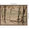 image:imageKate and Laurel Framed Canvas Wall Art Print The Lake by Donald Shaw MacLaughlan by The Smithsonian American Art Museum 24 x 18 Sylvie Walnut Frame Vintage Landscape Art for Wall Decor