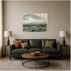 image:imageKate and Laurel Framed Canvas Wall Art Print The North Sea by Olga Wisinger Florian by Nostalgia Prints 42 x 32 Sylvie Beaded White Frame Coastal Landscape Art for Wall Decor