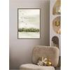 image:imageKate and Laurel Framed Canvas Wall Art Print Winter Landscape 1 Vertical by Annie Quigley 18 x 24 Sylvie Dark Gold Frame Modern Contemporary Landscape Art for Wall Decor