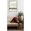 image:imageKate and Laurel Framed Canvas Wall Art Print Winter Landscape 1 Vertical by Annie Quigley 18 x 24 Sylvie Dark Gold Frame Modern Contemporary Landscape Art for Wall Decor