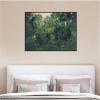 image:imageKate and Laurel Framed Canvas Wall Art Print Wooded Landscape 1900 Thorvald Erichsen by Nostalgia Prints 42 x 32 Sylvie Beaded Black Frame Traditional Landscape Art for Wall Decor