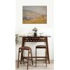 image:imageKate and Laurel Framed Canvas Wall Art Print Yalta The Cycle From the Travel to the Crimea 1904 Jan Ciaglinski by Nostalgia Prints 38 x 28 Sylvie Beaded Rustic Natural Frame Traditional Landscape