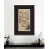 image:imageKate and Laurel Framed Wall Art Print Near Brantome Roger Fry Faux Mat by Nostalgia Prints 28 x 42 Florence Medium Brown Frame Traditional Landscape Art for Wall Decor