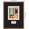 image:imageKate and Laurel Framed Wall Art Print Nice Travail et Joie Matisse Faux Mat by Nostalgia Prints 19 x 25 Carlisle Blonde Narrow Frame Modern Contemporary Still Life Art for Wall Decor