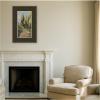 image:imageKate and Laurel Framed Wall Art Print Parklandschaft Olga Wisinger Faux Mat by Nostalgia Prints 28 x 42 Florence Medium Brown Frame Traditional Landscape Art for Wall Decor