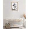 image:imageKate and Laurel Jean Victor Bertin Study of a Tree 1816 Framed Canvas Wall Art by The Art Institute of Chicago 18 x 24 Sylvie Natural Traditional Landscapes Nature Art for Wall Decor Living Room