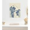 image:imageKate and Laurel Katsushika Hokusai Landscape with Waterfall 1831 Framed Canvas Wall Art by The Art Institute of Chicago 18 x 24 Sylvie White Traditional Landscapes Nature Art for Wall Decor Living