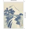 image:imageKate and Laurel Katsushika Hokusai Landscape with Waterfall 1831 Framed Canvas Wall Art by The Art Institute of Chicago 18 x 24 Sylvie White Traditional Landscapes Nature Art for Wall Decor Living