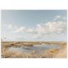 image:imageKate and Laurel Marshland Framed Canvas Wall Art by Crystal Lynn Collins 38 x 28 Sylvie White Farmhouse Landscapes Nature Art for Wall Decor Living Room Bedroom