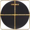 image:imageKate and Laurel Nobles Modern Square Mirror 24 x 24 Gold Decorative Square Wall Decor with an Inset Round Mirror