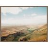 image:imageKate and Laurel Rolling Hills and Open Pastures Framed Canvas Wall Art by Alicia Abla 30 x 23 Sylvie Walnut Farmhouse Landscapes Nature Art for Wall Decor Living Room Bedroom