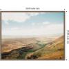 image:imageKate and Laurel Rolling Hills and Open Pastures Framed Canvas Wall Art by Alicia Abla 30 x 23 Sylvie Walnut Farmhouse Landscapes Nature Art for Wall Decor Living Room Bedroom