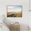 image:imageKate and Laurel Rolling Hills and Open Pastures Framed Canvas Wall Art by Alicia Abla 30 x 23 Sylvie Walnut Farmhouse Landscapes Nature Art for Wall Decor Living Room Bedroom