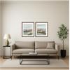 image:imageKate and Laurel Seaside I amp II 2 Piece Framed Wall Art Print Set by Amy Lighthall Florence Medium Brown Modern Contemporary Landscape Art for Wall Decor