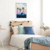 image:imageKate and Laurel Sylvie Apache Junction Sunset Framed Canvas Wall Art by Rachel Christopoulos 18x24 White Coastal Art Print for Wall