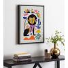 image:imageKate and Laurel Sylvie Black Lion Framed Canvas Wall Art by Rachel Lee 18x24 Gray Transitional Animal Home Decor