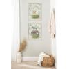 image:imageKate and Laurel Sylvie Lion Cub in Wild Safari Bath Framed Canvas Wall Art by Amy Peterson Art Studio 18x24 White Cute Animal Bathtub Art for Wall