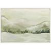 image:imageKate and Laurel Sylvie Winter Landscape 3 Framed Canvas Wall Art by Annie Quigley 23x33 White Nature Holiday Snow Art for Wall