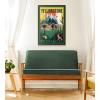 image:imageKate and Laurel Sylvie Yellowstone Park Framed Canvas Wall Art by The Whiskey Ginger 23x33 Brown Decorative Vintage Travel Art for Wall