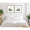 image:imageShades of Olive No 1 amp No 2 2 Piece Framed Wall Art Print Set by Mary Sparrow