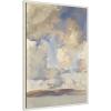 image:imageKate and Laurel Framed Canvas Wall Art Print Clouds 1897 John Singer Sargent by Nostalgia Prints 23 x 33 Sylvie Beaded White Frame Modern Contemporary Landscape Art for Wall Decor