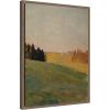 image:imageKate and Laurel Framed Canvas Wall Art Print Evening 1910 Jan Ciaglinski Vertical by Nostalgia Prints 18 x 24 Sylvie Walnut Frame Traditional Landscape Art for Wall Decor