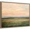 image:imageKate and Laurel Framed Canvas Wall Art Print Evening Meadow by Amy Lighthall 24 x 18 Sylvie Dark Gold Frame Modern Contemporary Landscape Art for Wall Decor