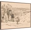 image:imageKate and Laurel Framed Canvas Wall Art Print Extensie Landscape Nowe Miasto Zygmunt by Nostalgia Prints 42 x 32 Sylvie Walnut Frame Traditional Landscape Art for Wall Decor