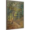 image:imageKate and Laurel Framed Canvas Wall Art Print Forest interior by Leopold Horovitz by Nostalgia Prints 23 x 33 Sylvie Walnut Frame Traditional Landscape Art for Wall Decor