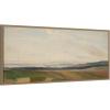image:imageKate and Laurel Framed Canvas Wall Art Print Lowland Landscape Sketch Chrystian Breslauer by Nostalgia Prints 40 x 18 Sylvie Dark Gold Frame Traditional Landscape Art for Wall Decor