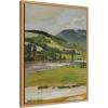 image:imageKate and Laurel Framed Canvas Wall Art Print Spring landscape Rozdol Jacek Malczewski by Nostalgia Prints 18 x 24 Sylvie Natural Frame Traditional Landscape Art for Wall Decor