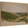 image:imageKate and Laurel Framed Canvas Wall Art Print Study from Podolia Jan Ciaglinski by Nostalgia Prints 38 x 28 Sylvie Natural Frame Traditional Landscape Art for Wall Decor
