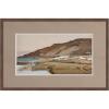 image:imageKate and Laurel Framed Wall Art Print Tiberias Graveyard From Journey to Palestine Faux Mat by Nostalgia Prints 42 x 28 Florence Medium Brown Frame Modern Contemporary Landscape Art for Wall Decor