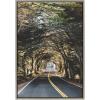 image:imageKate and Laurel Sylvie Road Tripping Framed Canvas Wall Art by Patricia Hasz of Patricia Rae Photography 23x33 Gray Decorative Nature Art for Wall
