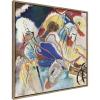 image:imageKate and Laurel Sylvie Vasily Kandinsky Improvisation No 30 Cannons 1913 Framed Canvas Wall Art by The Art Institute of Chicago 30x30 Gold Decorative Museum Series Art Print for Wall