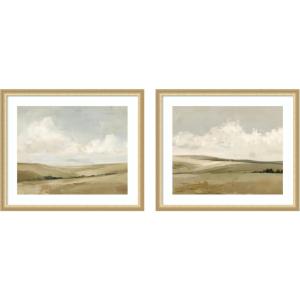 image:imageWhispering Meadows 2 Piece Framed Wall Art Print Set by Amy Lighthall