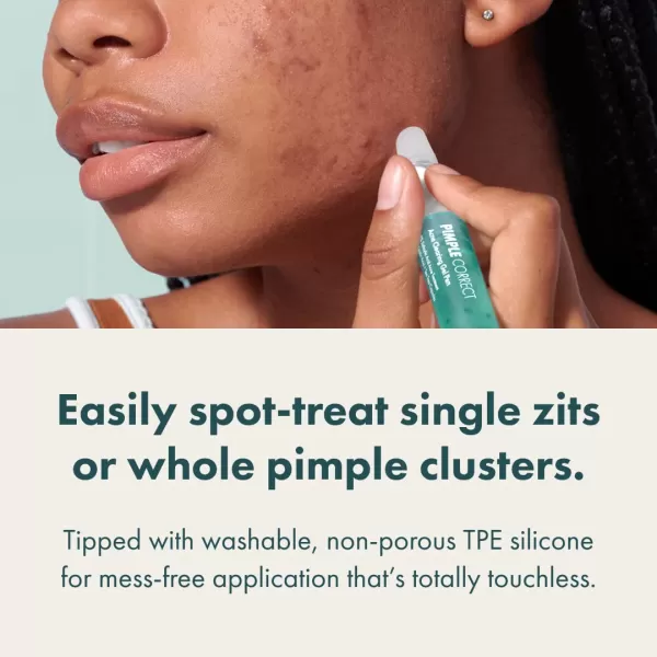 Hero Cosmetics Pimple Correct Acne Clearing Gel Pen  Maximum Strength 2 Salicylic Acid NonDrying Formula for Early Stage and Emerging Pimples 1 Count